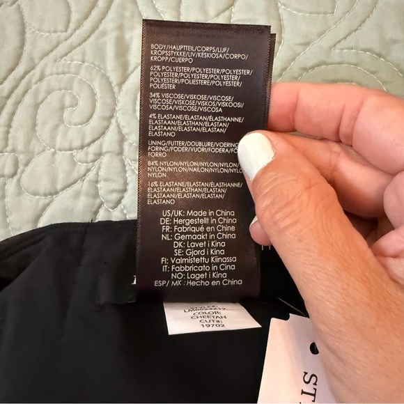 NWT Liverpool “Bia” Knit Brown Leopard Pencil Skirt Size 10 - Picture 6 of 11